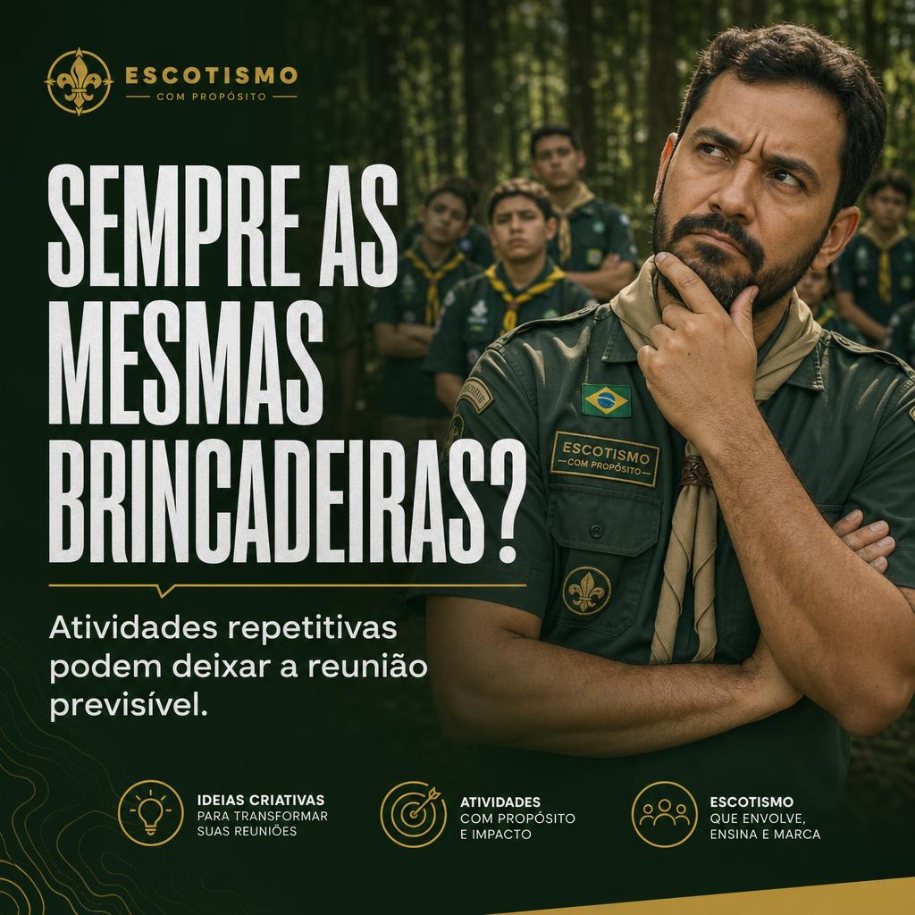 Sempre as mesmas brincadeiras?